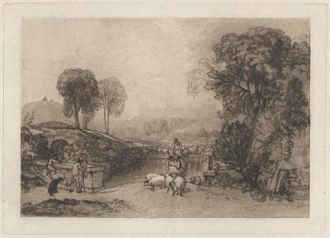 Joseph Mallord William Turner Sheep-Washing, Windsor