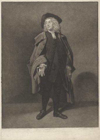 Giuseppe Marchi Portrait of John Moody as Foigard