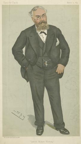 Leslie Matthew 'Spy' Ward Vanity Fair: Teachers and Headmasters; 'Oxford Modern History', Mr. Frederick York Powell, March 21, 1895