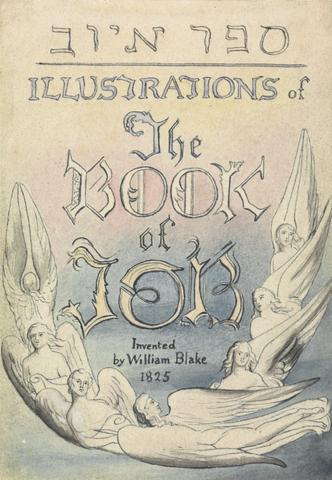 John Linnell Title Page: Illustrations of the Book of Job