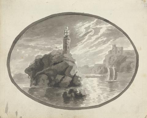 James Miller Sailboat near Rocks