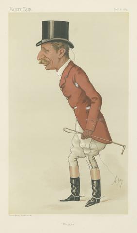 Carlo Pellegrini Vanity Fair - Fox Hunters. 'Doggie'. Capt. Arthur Smith. 6 December 1884