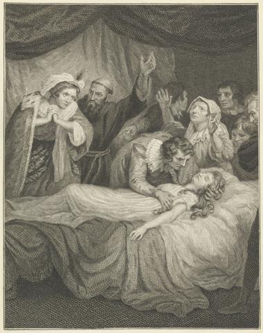 William Blake The Death of Juliet