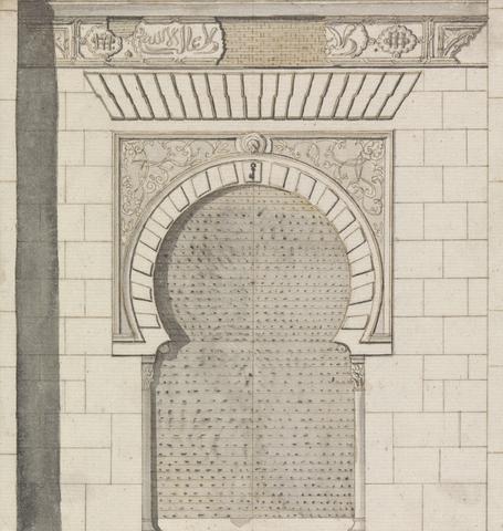 Henry Swinburne Gates of the Alhambra: Puerta de los Siete Suelos