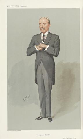 Leslie Matthew 'Spy' Ward Politicians - Vanity Fair. 'Montgomery District'. Mr. J.D. Rees. 20 February 1907