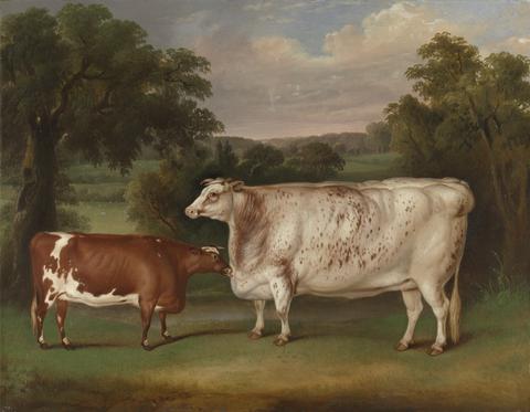 Thomas Weaver Prize Cattle in a Landscape