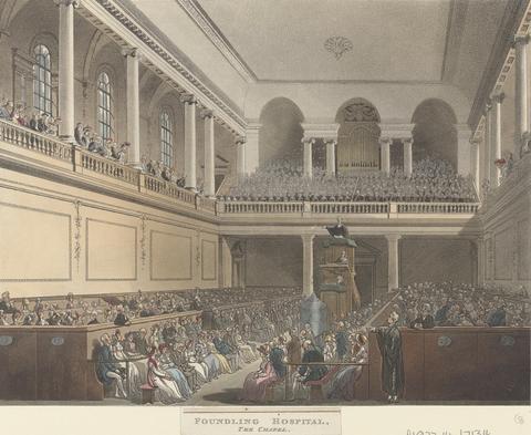 unknown artist Foundling Hospital, The Chapel