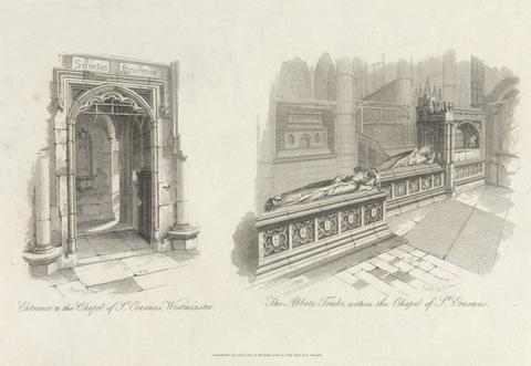 James S. Storer Entrance to the Chapel of Erasmus and the Abbots Tomb Within