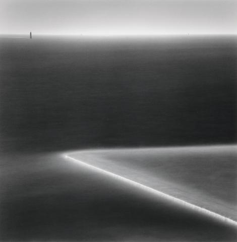Michael Kenna Pool Outline, St. Malo, Brittany, France #1/45