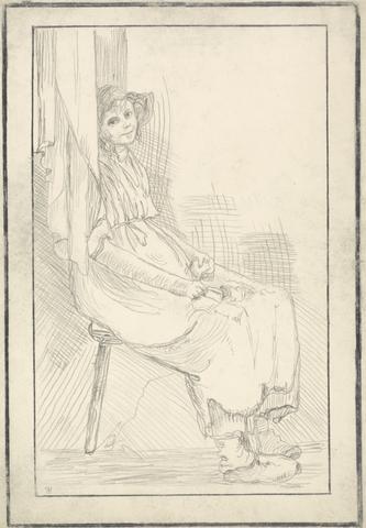 unknown artist Woman Seated on a Chair