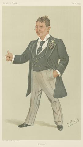 Leslie Matthew 'Spy' Ward Politicians - Vanity Fair - 'Barney'. Mr. Barnett I. Barnato. February 14, 1895
