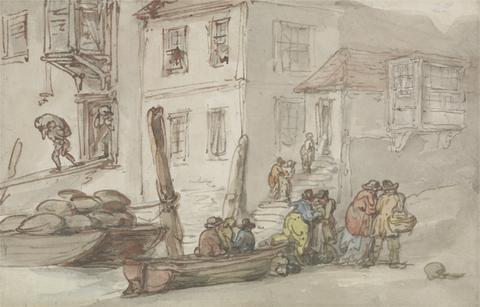 Thomas Rowlandson Wapping Old Stairs
