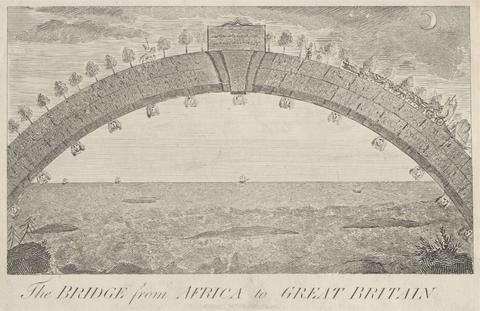 George Cruikshank The Bridge from Africa to Great Britain