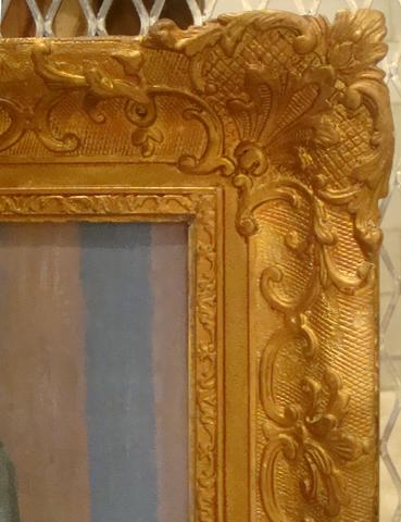 British, Louis XIV Revival style frame