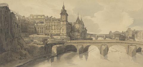 Thomas Girtin View of Pont au Changes