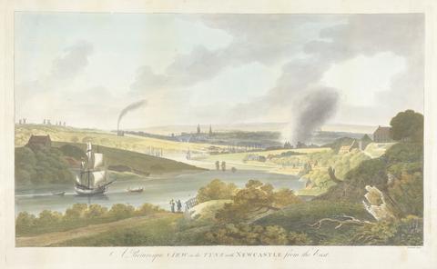unknown artist A Pictoresque View on the Tyne with Newcastle from the East