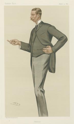 Leslie Matthew 'Spy' Ward Politicians - Vanity Fair - 'Barnie'. The Hon. Bernard Edward Barnaby Fitzpatrick. August 12, 1882