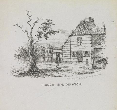 unknown artist Plough Inn, Dulwich