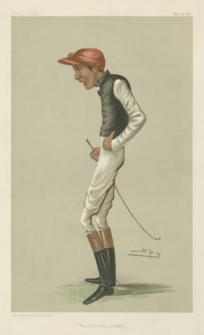 Leslie Matthew 'Spy' Ward Vanity Fair: Jockeys; 'The Favorite Jockey', Fred Archer, May 28, 1881