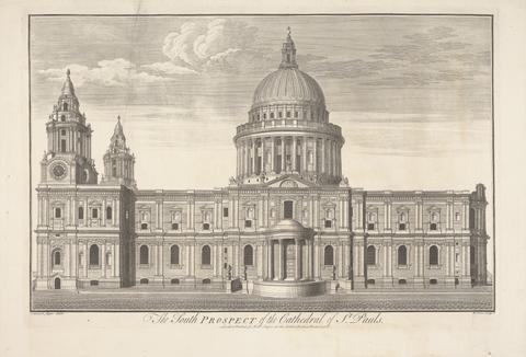 Remi Parr The South Prospect of the Cathedral of St. Paul's London