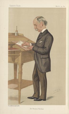 Leslie Matthew 'Spy' Ward Politicians - Vanity Fair. Sir Francis Knollys. 14 March 1891