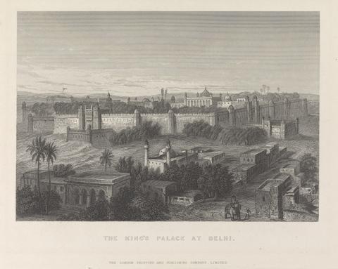 unknown artist The King's Palace at Delhi