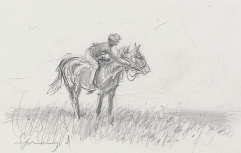 Gilbert Joseph Holiday A Spring Ride: Girl on Horseback
