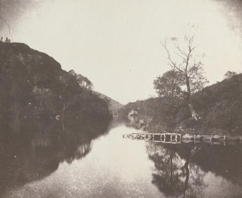 William Henry Fox Talbot Loch Katrine Pier, Scene of "the Lady of the Lake"