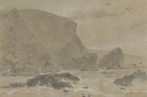 William Daniell Samphire Rock, St. Agnes, Cornwall
