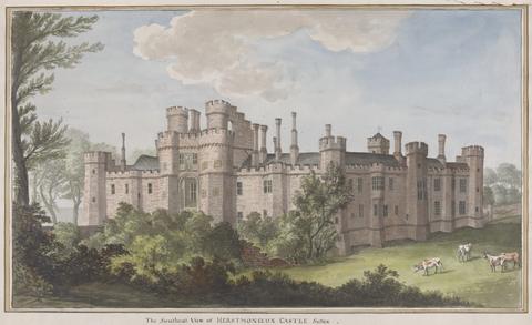 James Lambert of Lewes Herstmonceux Castle, East Sussex: South East View