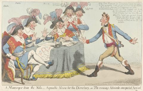 Charles Ansell A Messenger From the Nile - Agreeable News for The Directory - or - The Runaway Admirals Unexpected Arrival