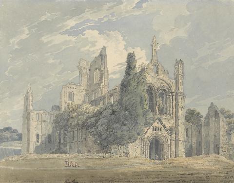 Thomas Girtin Kirkstall Abbey from the N.W.
