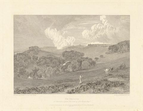 William Bernard Cooke The Observatory at Rosehill, Sussex. The Seat of John Fuller Esq.