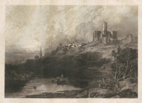 Thomas Goff Lupton Warkworth Castle on the River Coquet