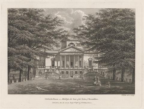 William Watts Chiswick House in Middlesex, the Seat of Duke of Devonshire