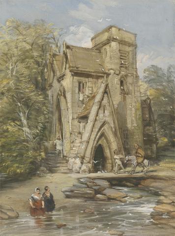 George Cattermole A Monastery Mill