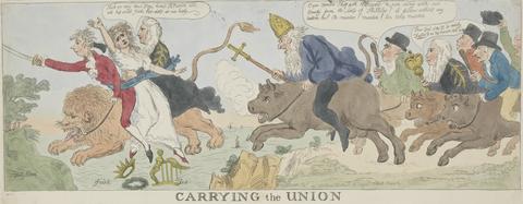 unknown artist Carrying the Union