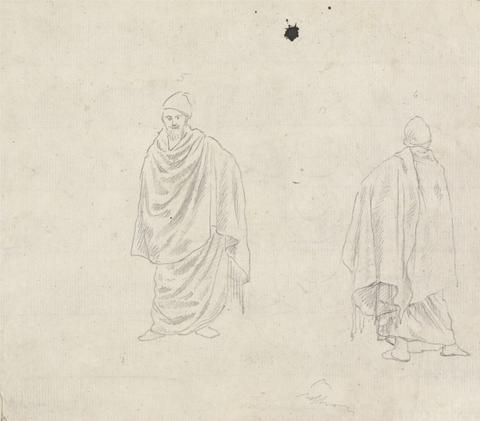 James Bruce Studies of the Front and the Back of a Man