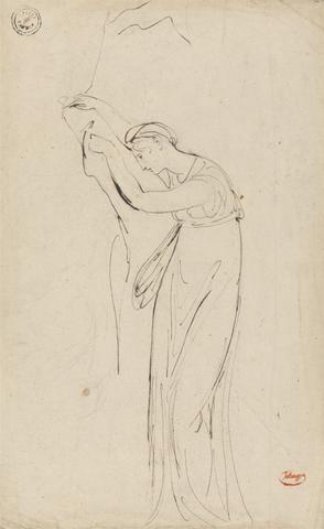 George Romney Captive or Dejected Woman: Possibly Andromache