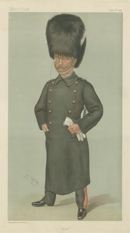 Leslie Matthew 'Spy' Ward Vanity Fair: Military and Navy; 'Glick', Captain Albert Gleichen, January 13, 1898
