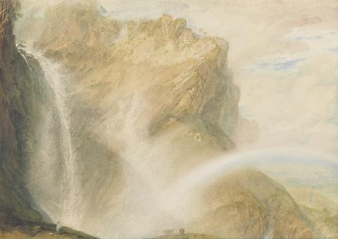 Joseph Mallord William Turner Upper Fall of the Reichenbach: Rainbow