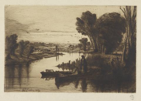 Francis Seymour Haden On the Thames