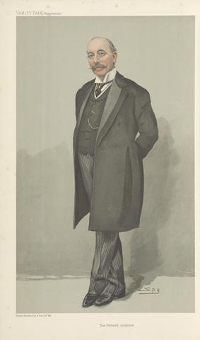 Leslie Matthew 'Spy' Ward Politicians - Vanity Fair. 'The Prince's Cicerone'. Sir Walter Lawrence. 15 June 1905