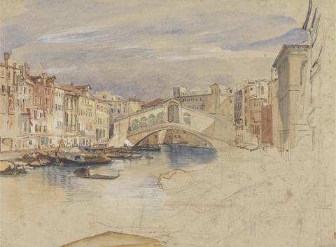 John Frederick Lewis Venice: The Grand Canal and Rialto