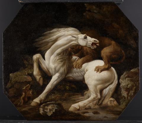 George Stubbs Horse Attacked by a Lion (Episode C)