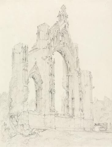 John Sell Cotman East End of Howden Church, Yorkshire