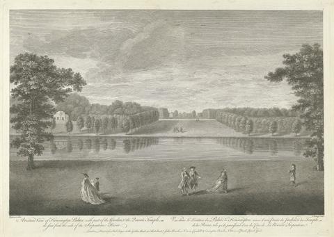 John Tinney A Distant View of Kensington Palace