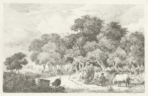 Samuel David Colkett The Gipsy Encampment
