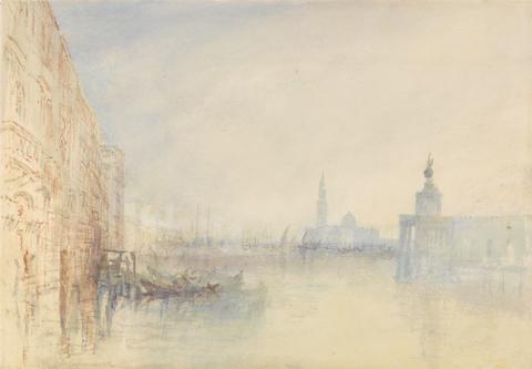 Joseph Mallord William Turner Venice, The Mouth of the Grand Canal
