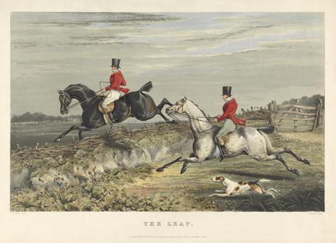 Charles Bentley Fox Hunting: The Leap